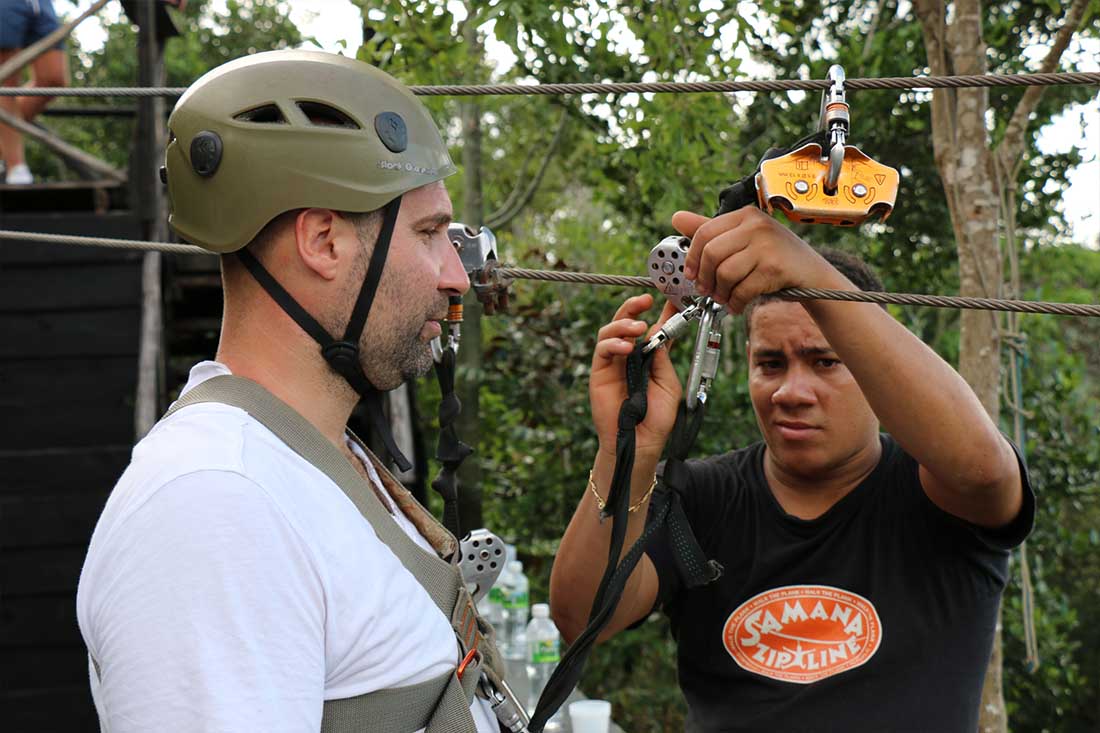 Zipline Samana - Flora Tours