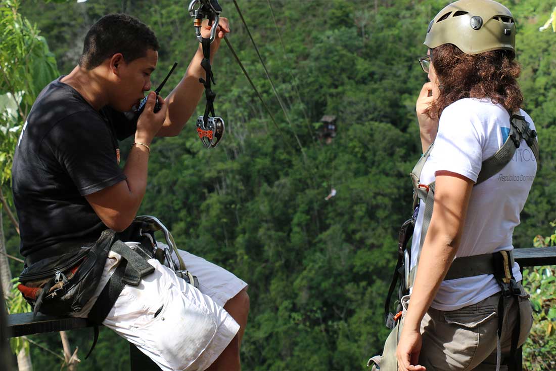 Zipline Samana - Flora Tours